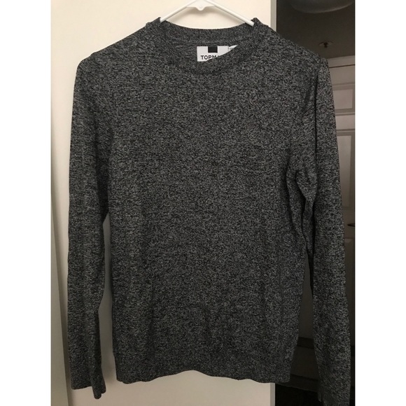Topman Grey Knit Sweater - Picture 1 of 3